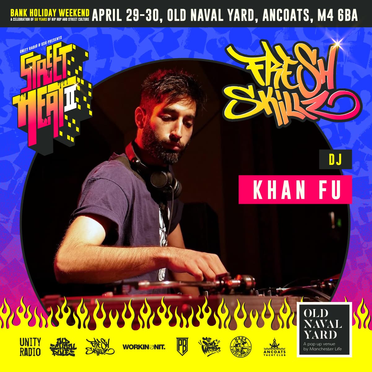 DJ Khan Fu at Street Heat II